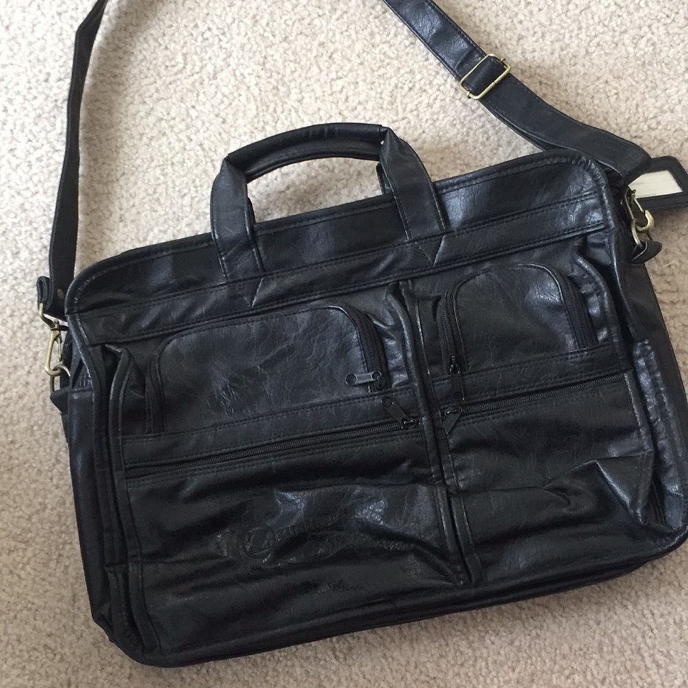 😍Zimmer Genuine Leather Laptop Bag STEAL😍 - Picture 1 of 4